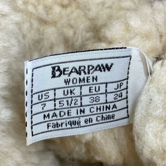 Women’s Bearpaw Emma Short Boots Size 7 Suede Upper Sheepskin Wool Lined Pull On - Picture 11 of 14